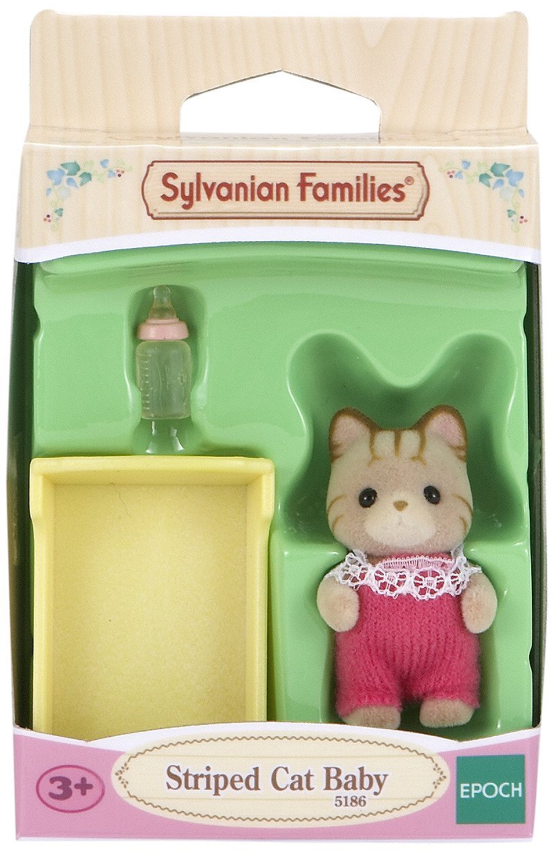 Sylvanian Families - Малыш Полосатый котёнок  